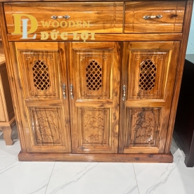 tủ giầy gỗ tràm