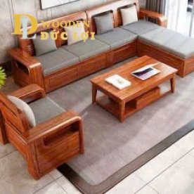SOFA  gỗ căm xe lào 